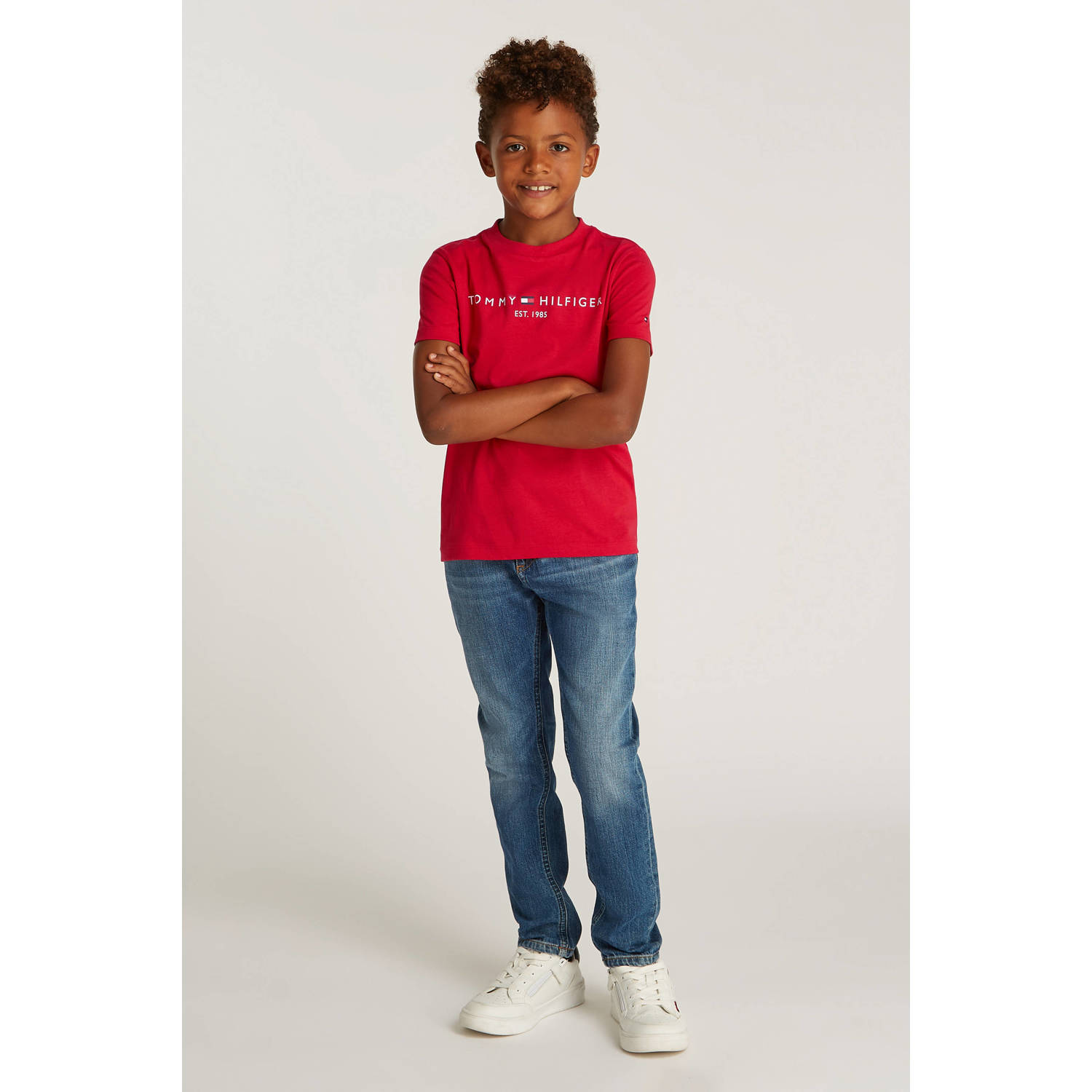 Tommy Hilfiger T-shirt U ESSENTIAL met logo