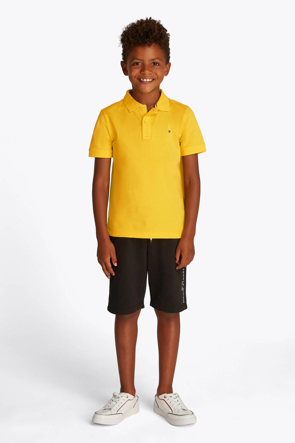 Tommy Hilfiger polo warmgeel