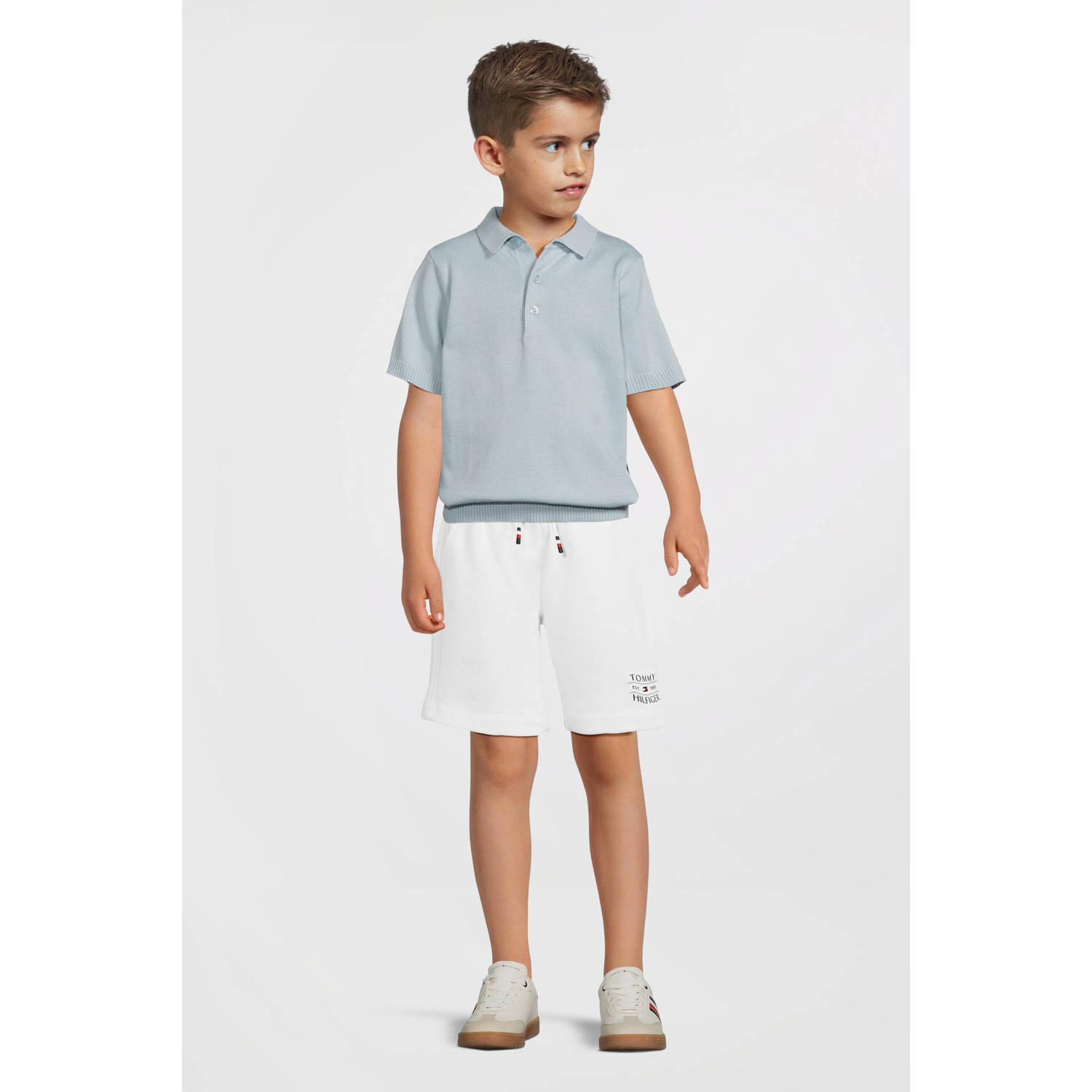 Tommy Hilfiger sweatshort wit