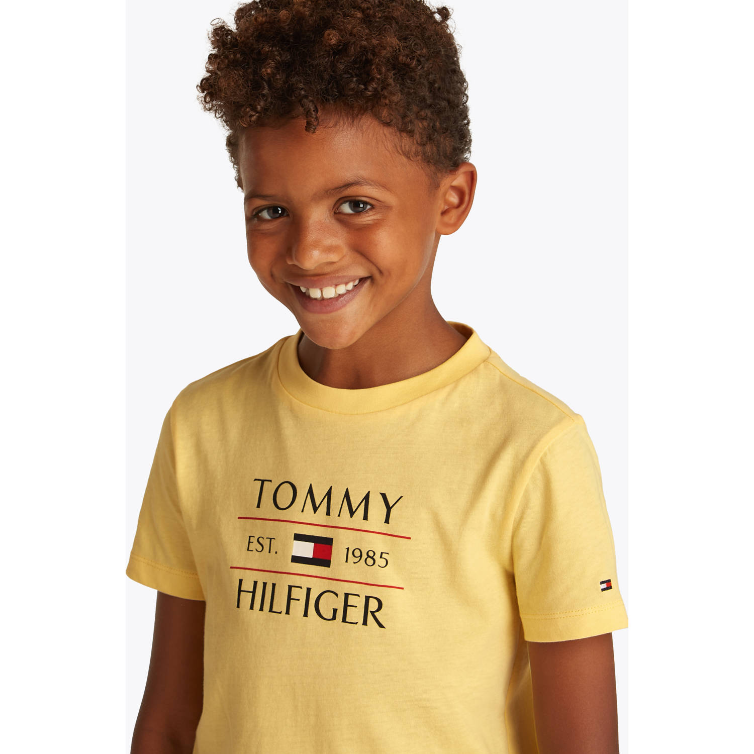 Tommy Hilfiger T-shirt geel