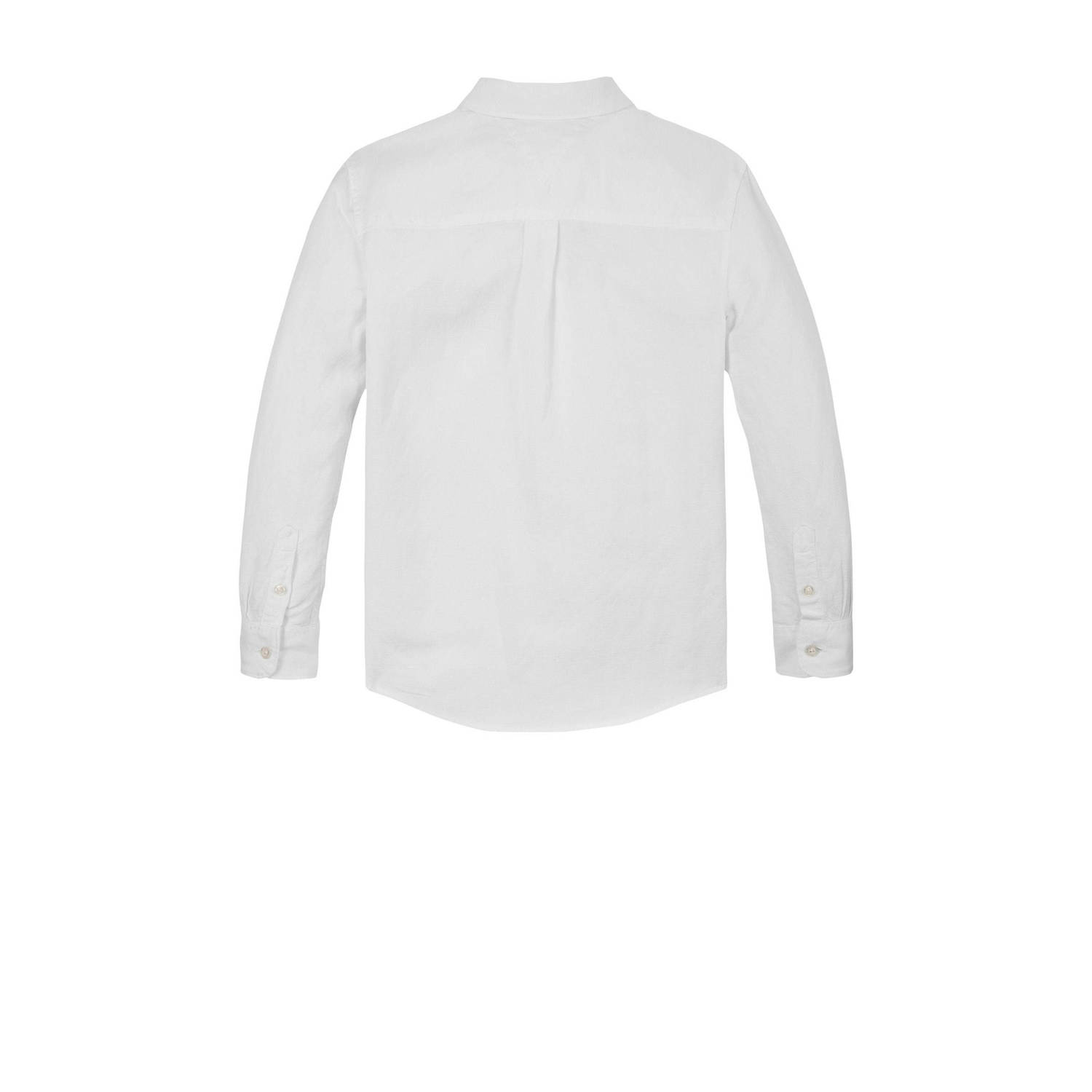 Tommy Hilfiger linnen longsleeve wit