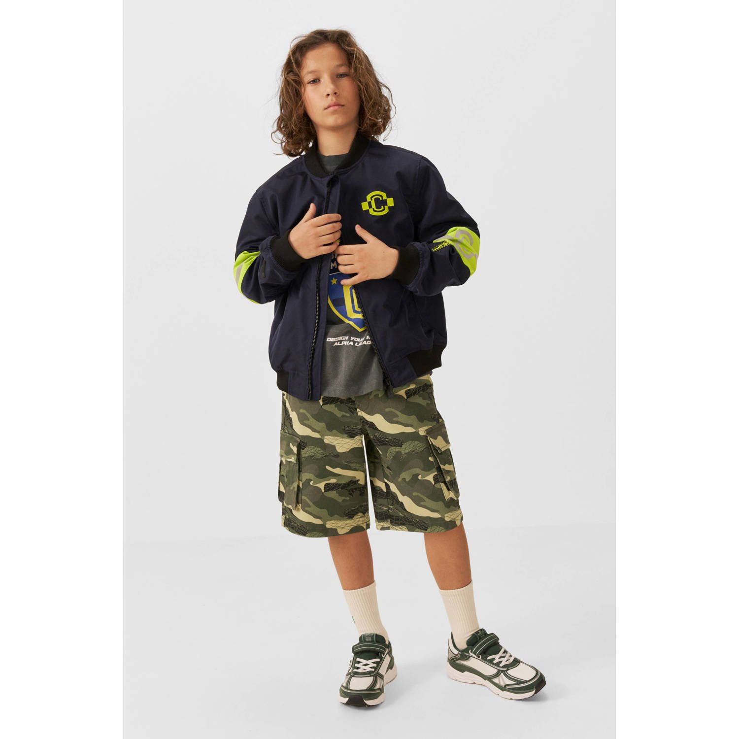 Coolcat bomberjack Sam donkerblauw