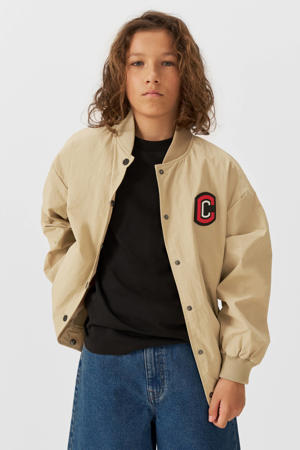 jas Jimmy met printopdruk beige