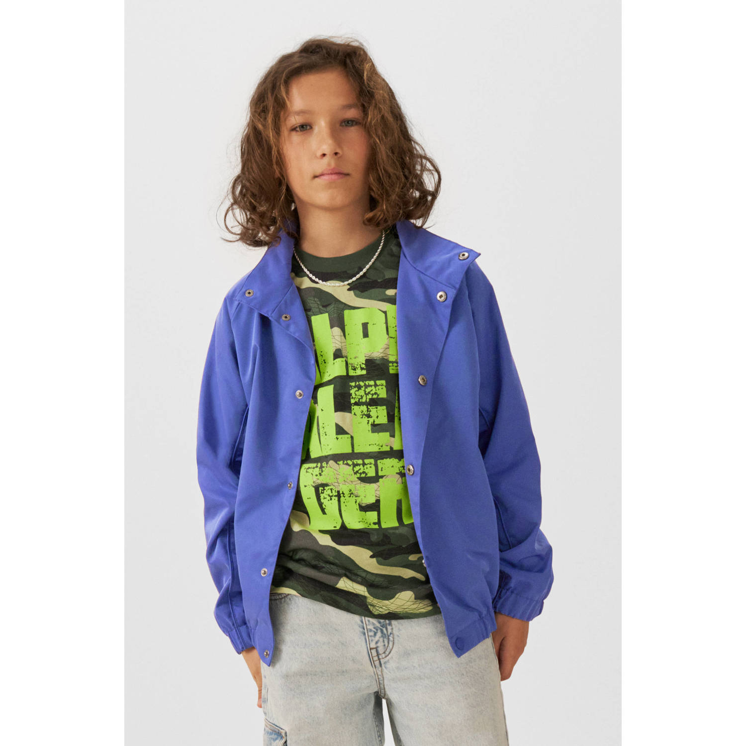 Coolcat Jas Rico met borduursel paars