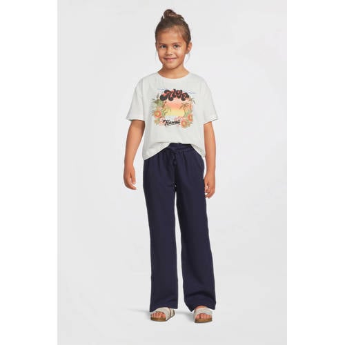Me & My Monkey wide leg broek donkerblauw afbeelding