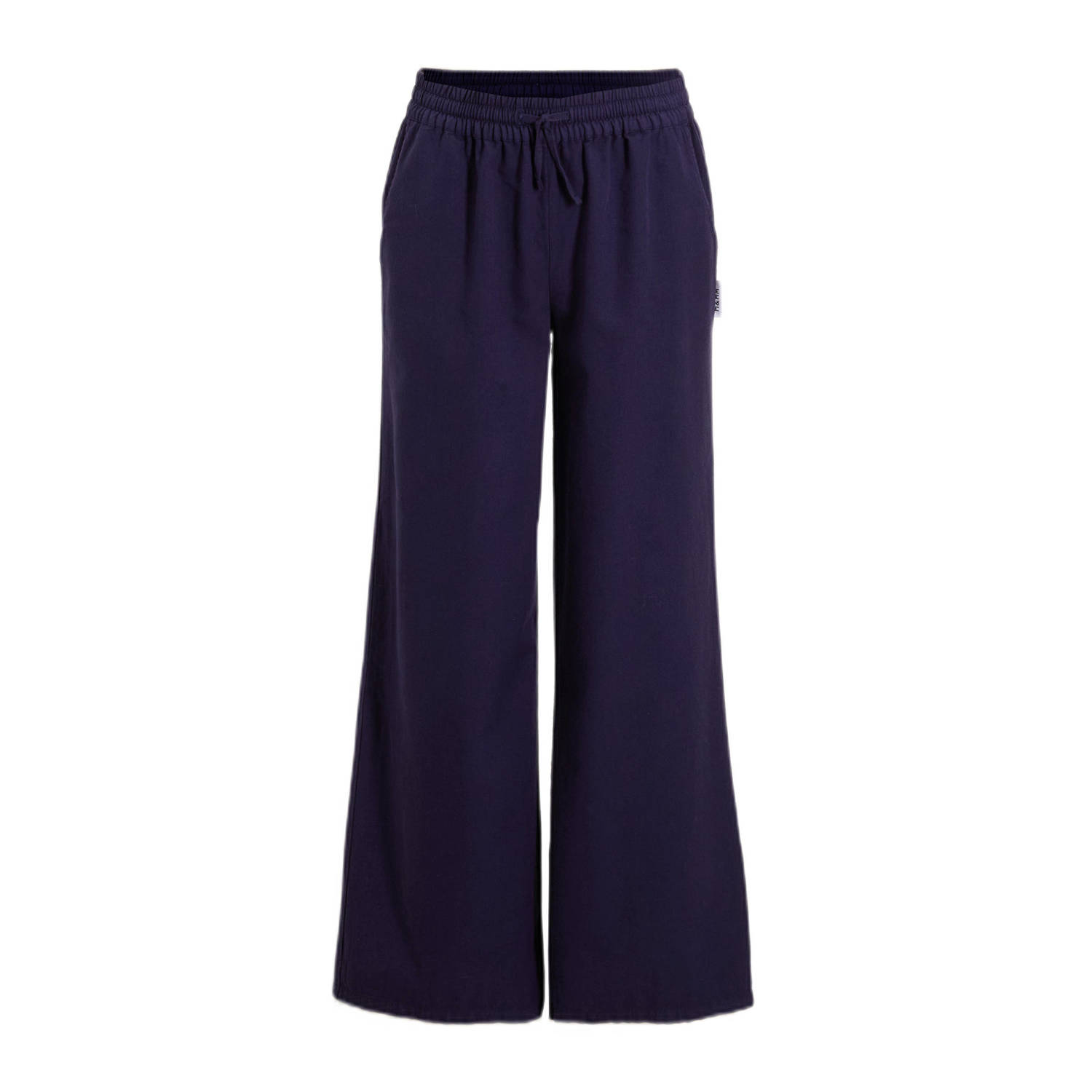 Me & My Monkey wide leg broek donkerblauw