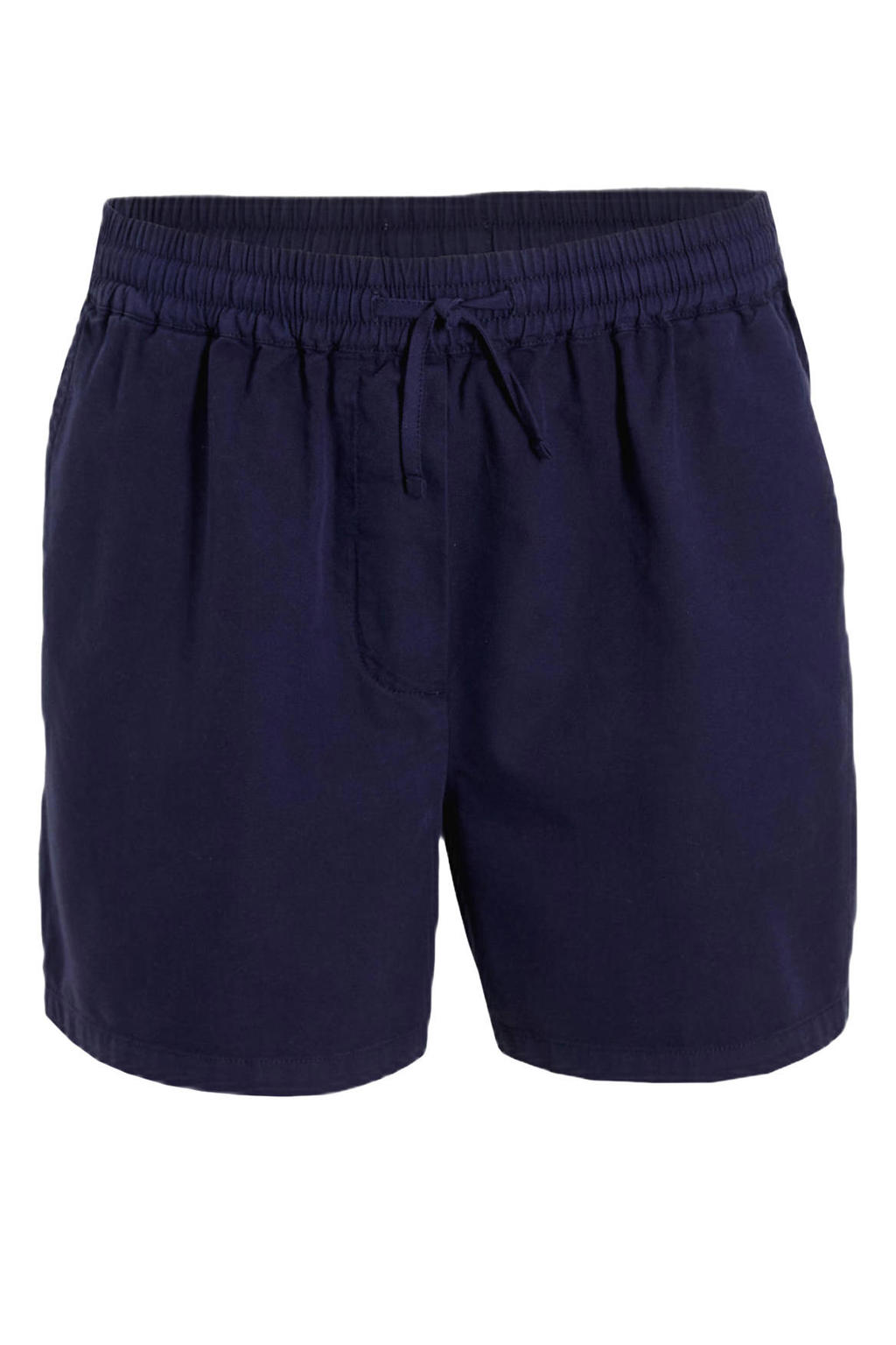 Marineblauw meisjes Me & My Monkey twill korte broek van katoen