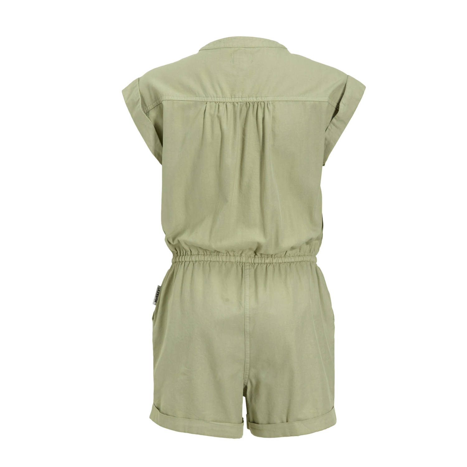 Me & My Monkey twill jumpsuit lichtkhaki
