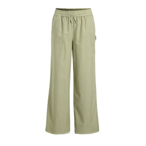 Me & My Monkey wide leg broek lichkhaki afbeelding