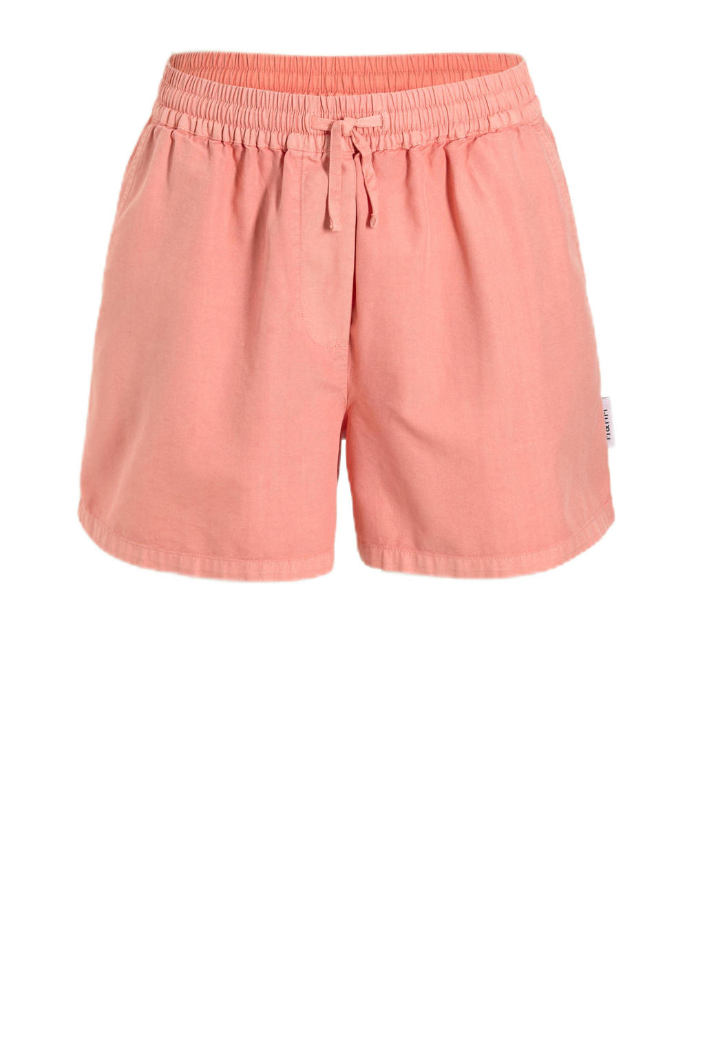 Oranje meisjes Me & My Monkey twill korte broek van katoen