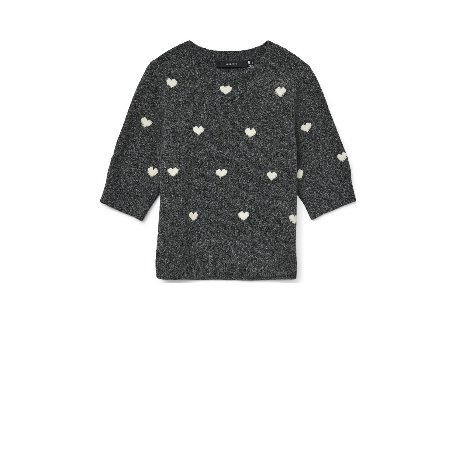 VERO MODA gebreide trui grijs
