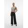 VERO MODA gebreid vest grijsbruin