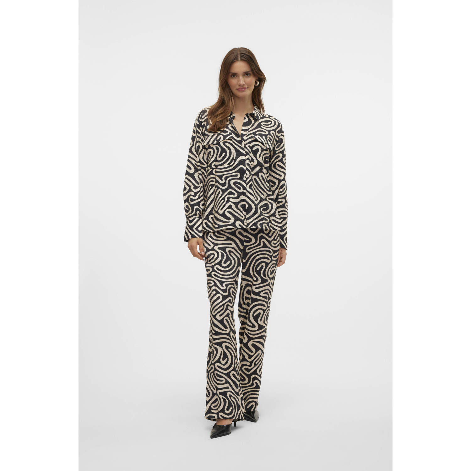 VERO MODA blouse zwart