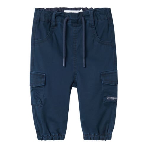NAME IT BABY baby cargobroek NBMBEN donkerblauw afbeelding