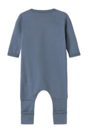 thumbnail: NAME IT BABY   pyjama NBMNIGHTSUIT - set van 2 blauw/ecru