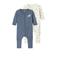 NAME IT BABY pyjama NBMNIGHTSUIT - blauw/ecru (set van 2)