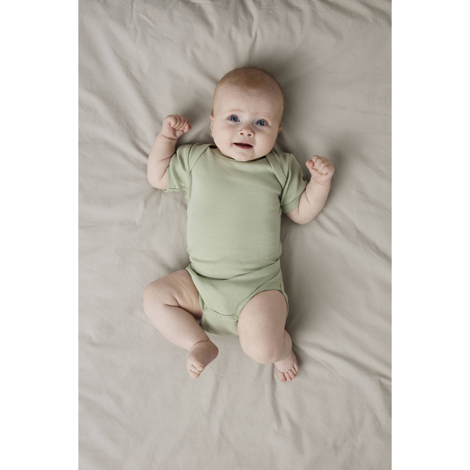 NAME IT BABY romper NBNBODY set van 3 roze geel groen