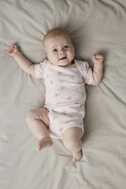 thumbnail: NAME IT BABY romper NBFBODY - mauve/roze/lichtroze (set van 3)