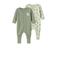 NAME IT BABY pyjama NBMNIGHTSUIT - groen (set van 2)