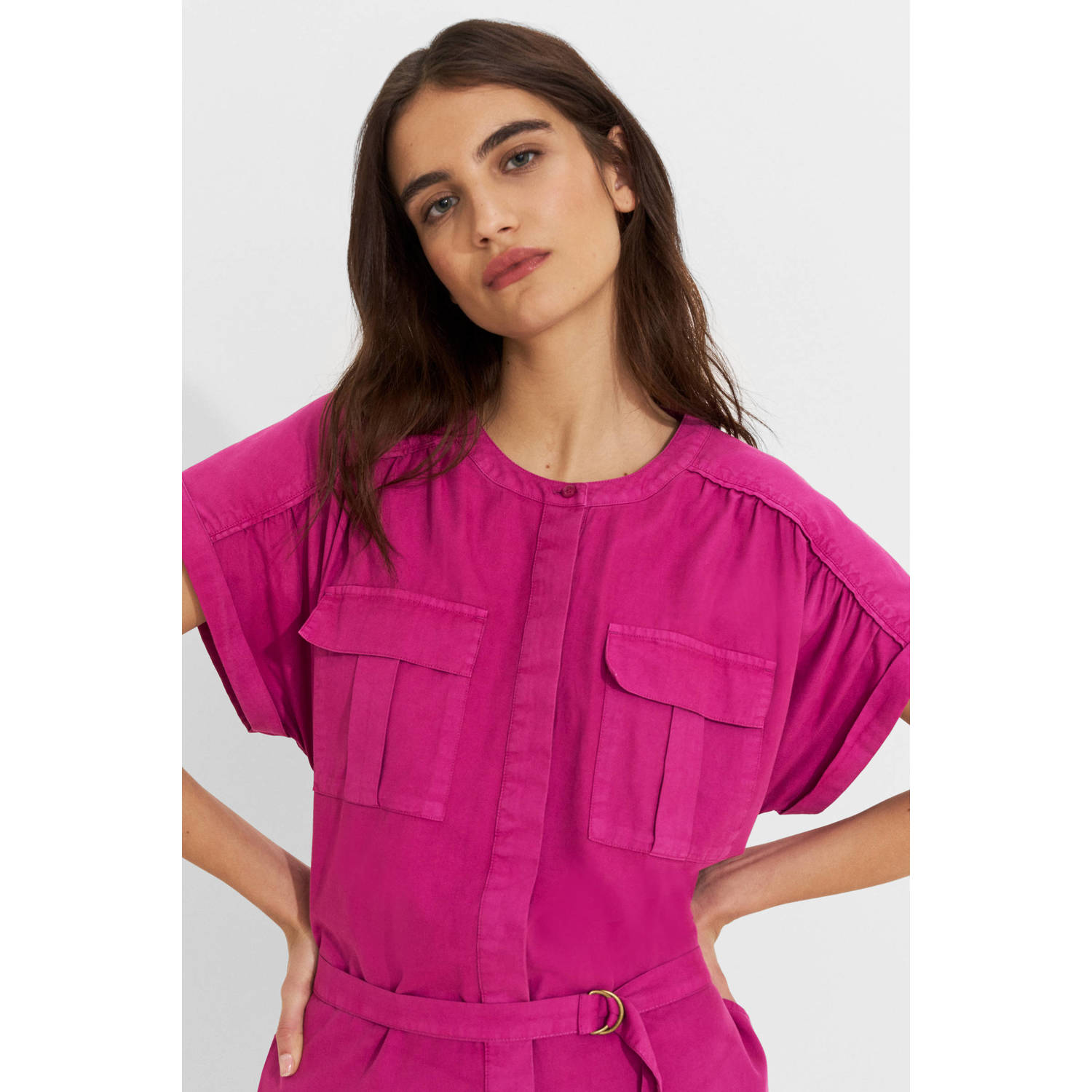 Ruby playsuit magenta