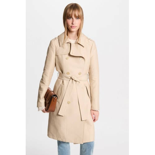 Morgan trenchcoat zand afbeelding