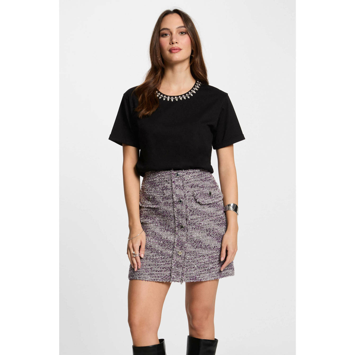 Morgan T-shirt zwart