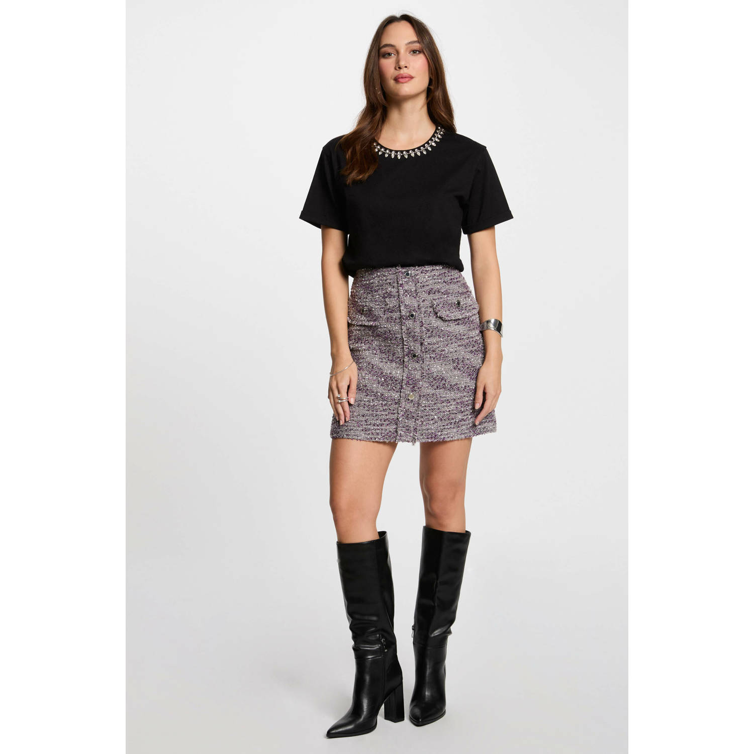 Morgan T-shirt zwart