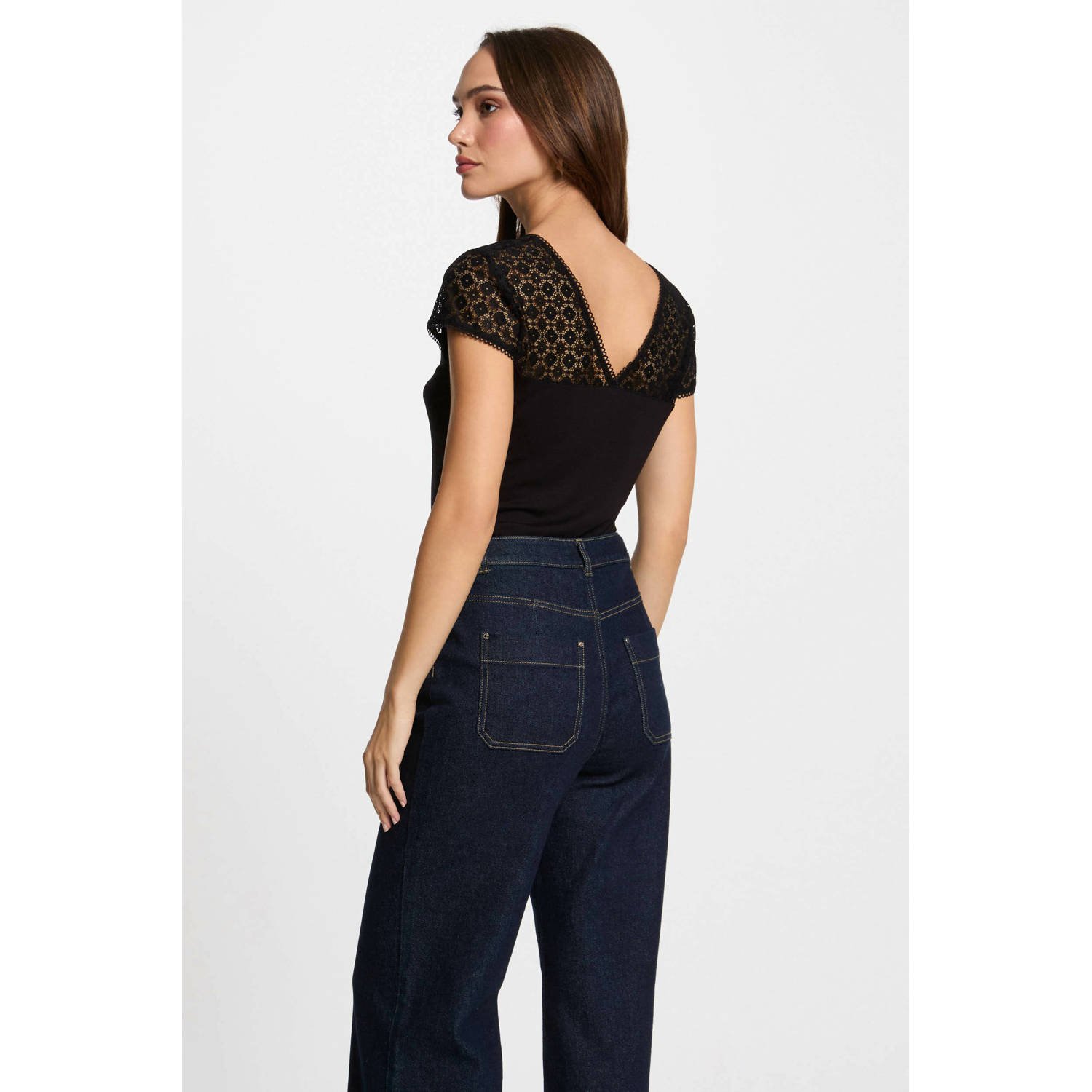 Morgan top zwart