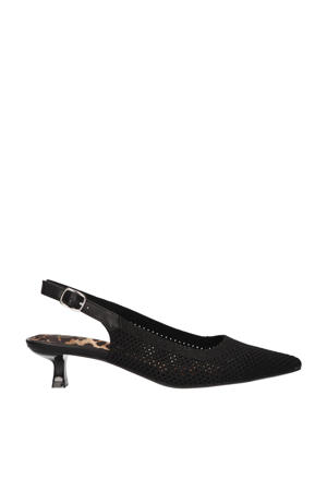 slingback pumps zwart