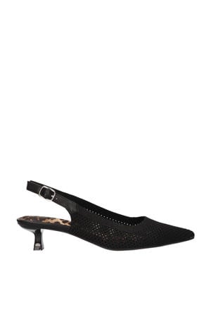 slingback pumps zwart