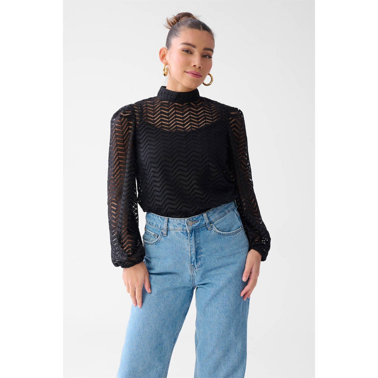 Shoeby blousetop zwart