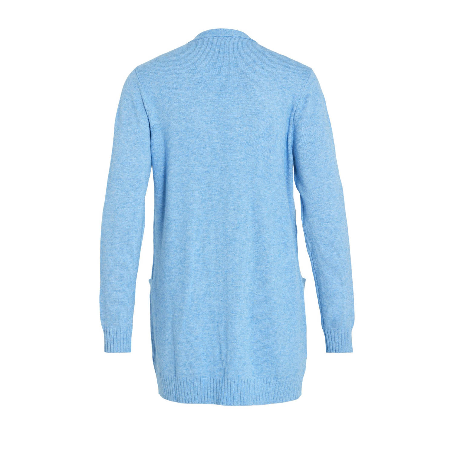 VILA gebreid vest VIRIL blauw
