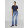 VILA regular waist flared jeans light blue denim
