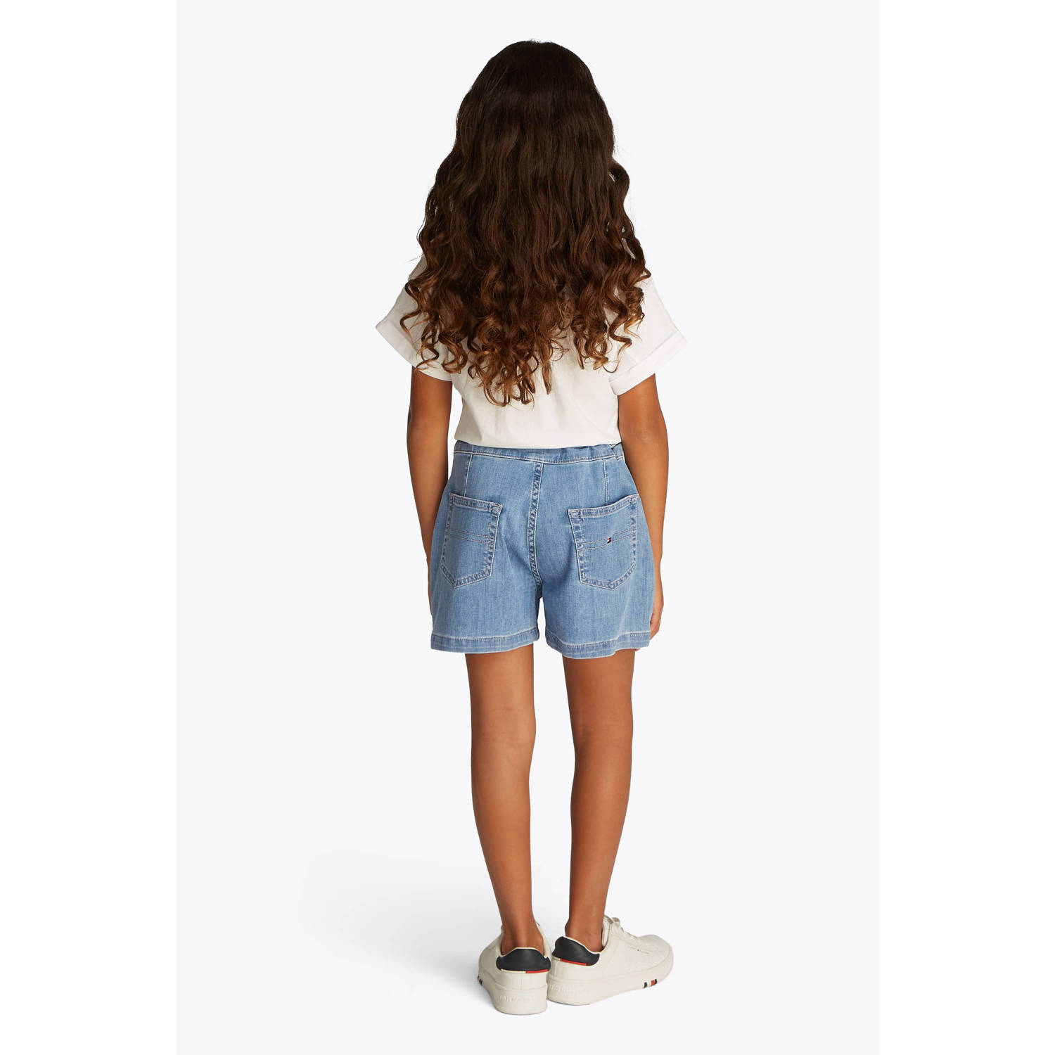 Tommy Hilfiger denim short medium blue denim