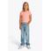 Tommy Hilfiger T-shirt zalm rib gebreid