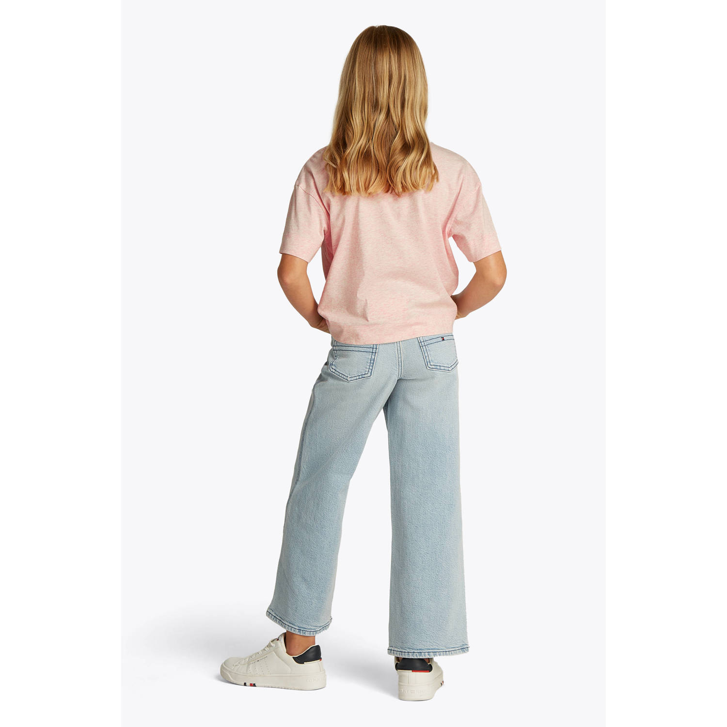 Tommy Hilfiger t-shirt zalm