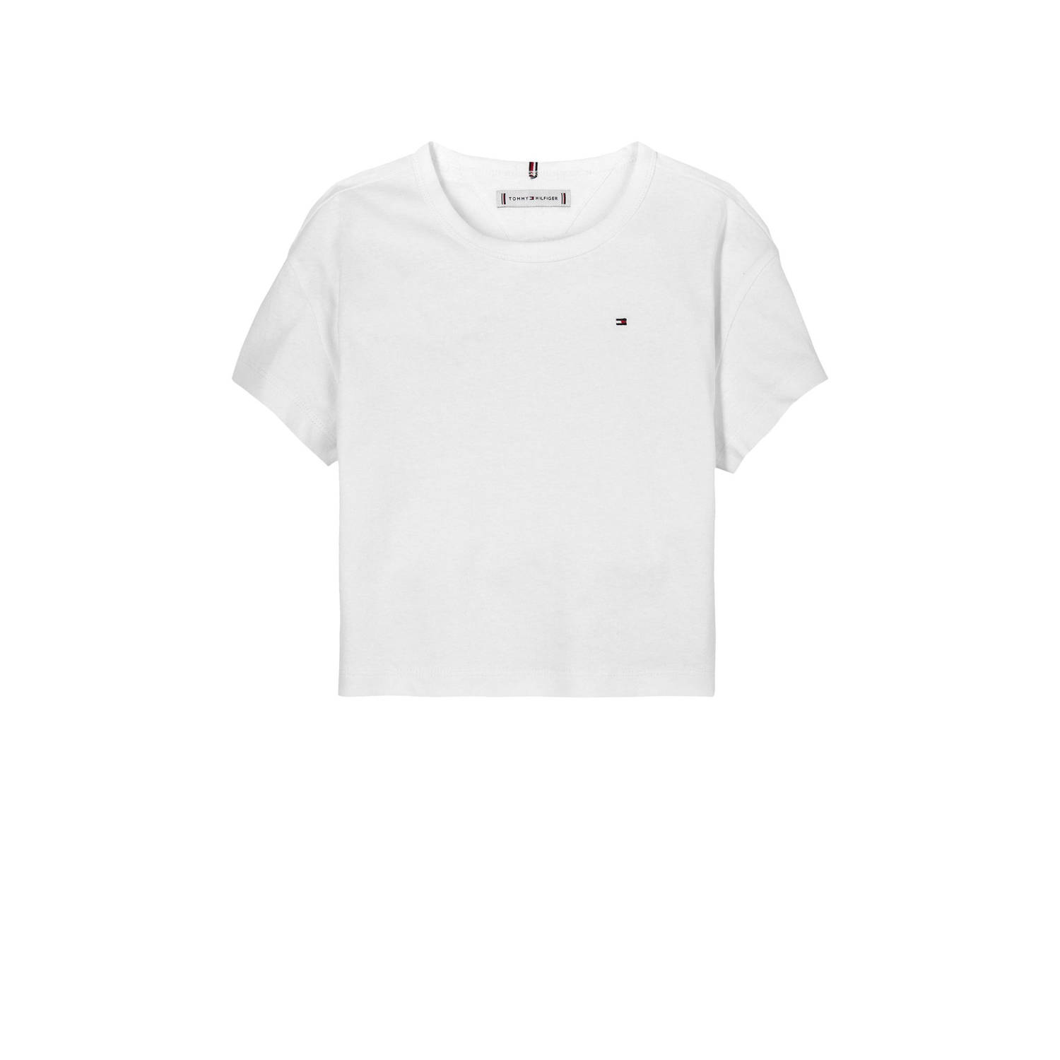 Tommy Hilfiger linnen T-shirt wit