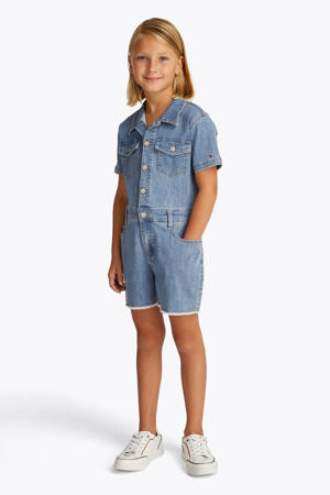 jumpsuit medium blue denim