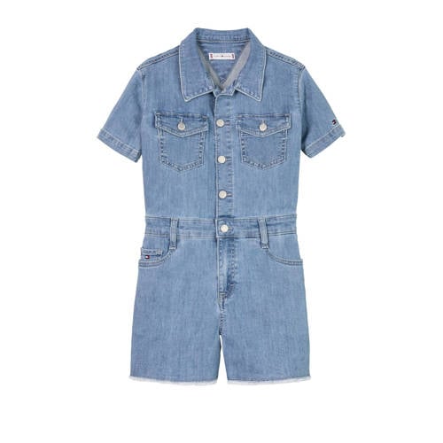 Tommy Hilfiger jumpsuit medium blue denim afbeelding