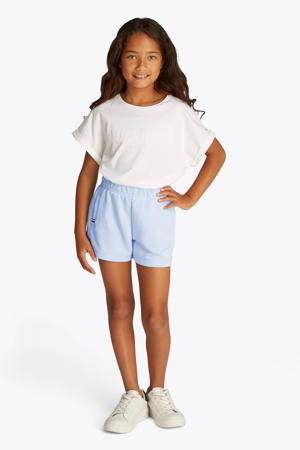 sweatshort lichtblauw