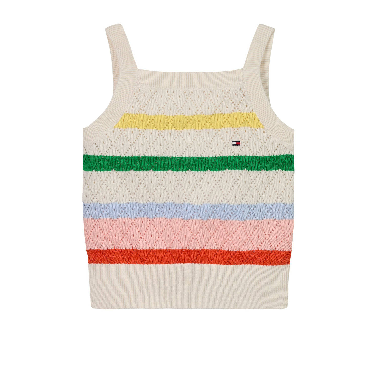 Tommy Hilfiger ecru crochet