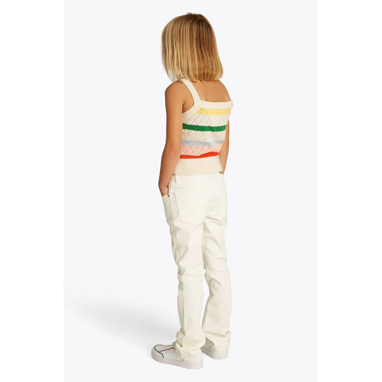 Tommy Hilfiger ecru crochet