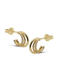 KARMA Jewelry gold plated oorbellen Lilou