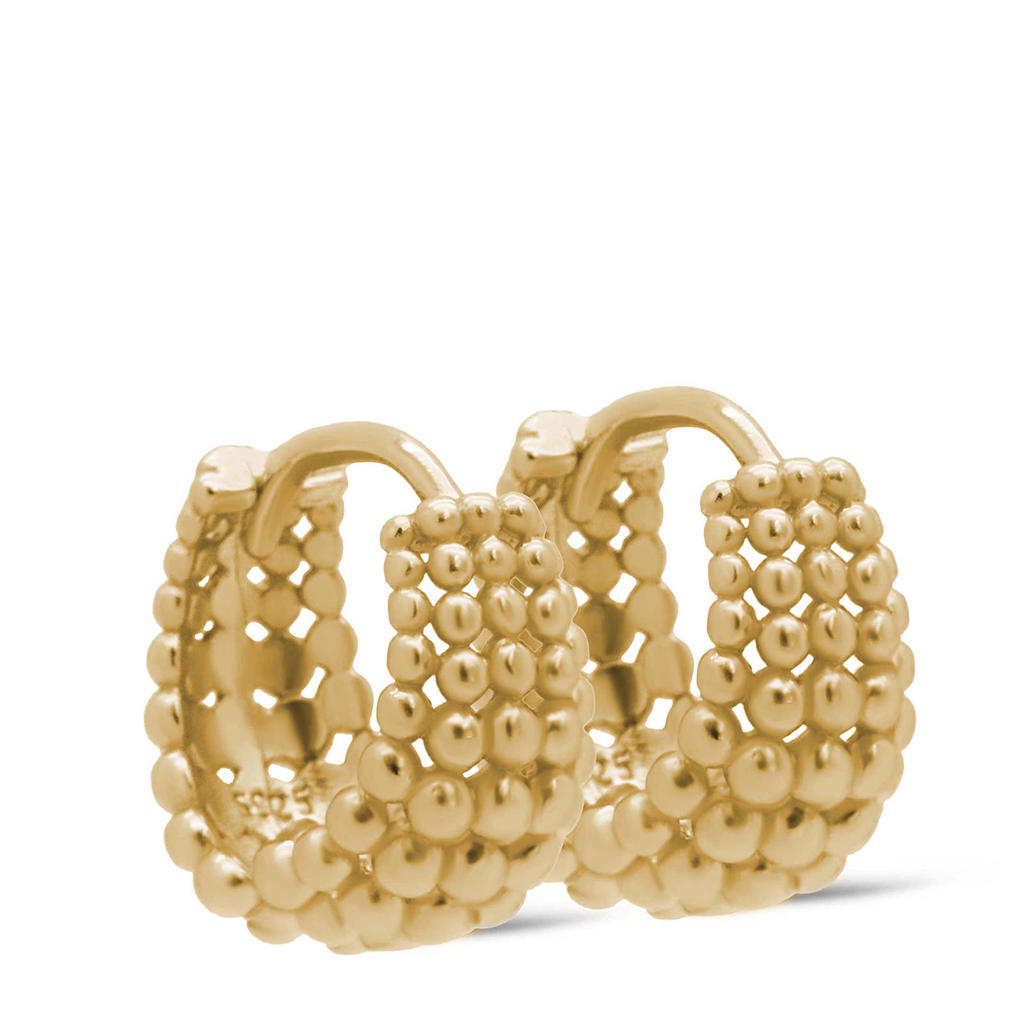 KARMA Jewelry gold plated oorbellen Lilly Dots