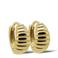 KARMA Jewelry gold plated oorbellen Hinged Hoops