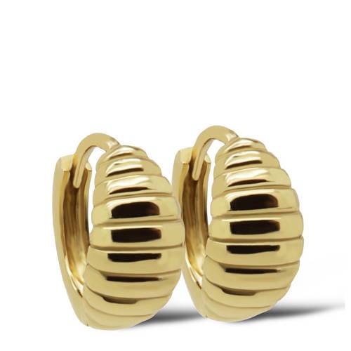 KARMA Jewelry gold plated oorbellen Hinged Hoops afbeelding
