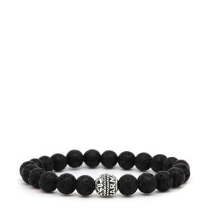 armband The Rock Gemstone zwart
