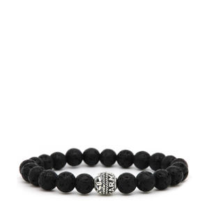 armband The Rock Gemstone zwart