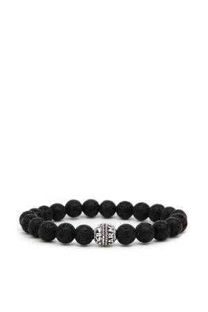 armband The Rock Gemstone zwart