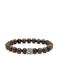 KARMA Jewelry armband Percy Gemstone bruin
